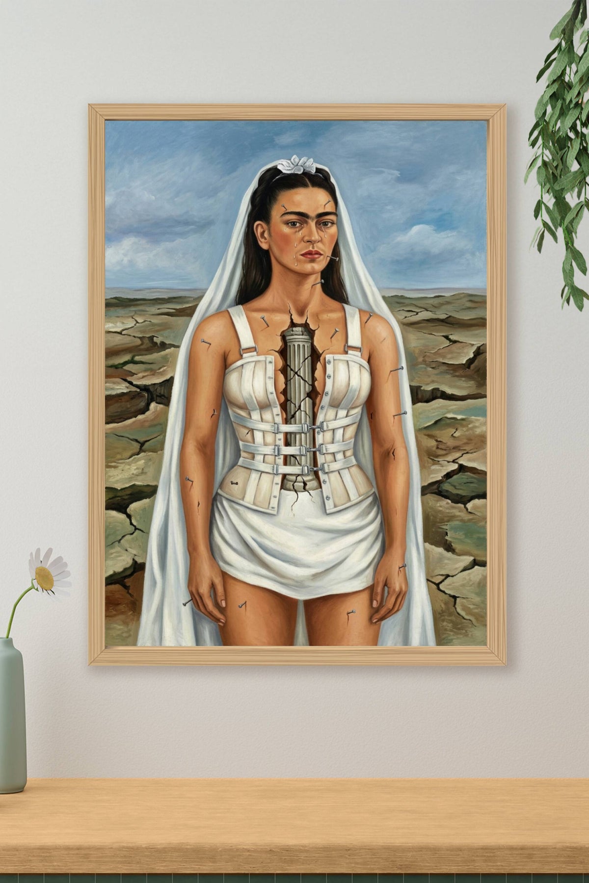 Affiche Frida Kahlo, poster La Colonne Brisée