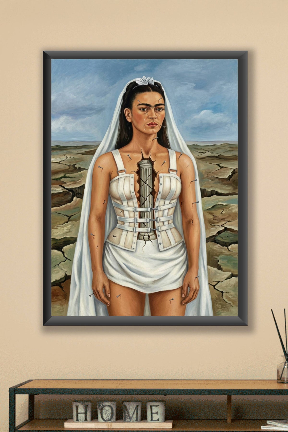 Affiche Frida Kahlo, poster La Colonne Brisée
