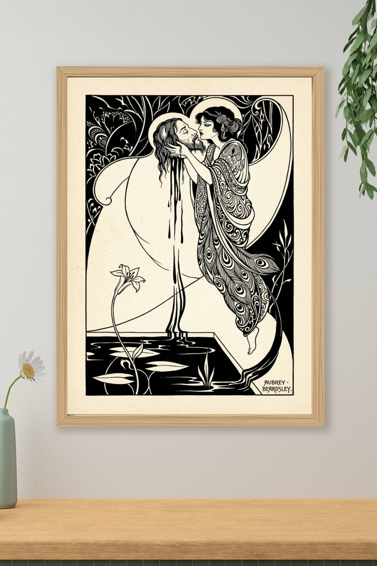 Affiche de Salomé, poster Art Nouveau