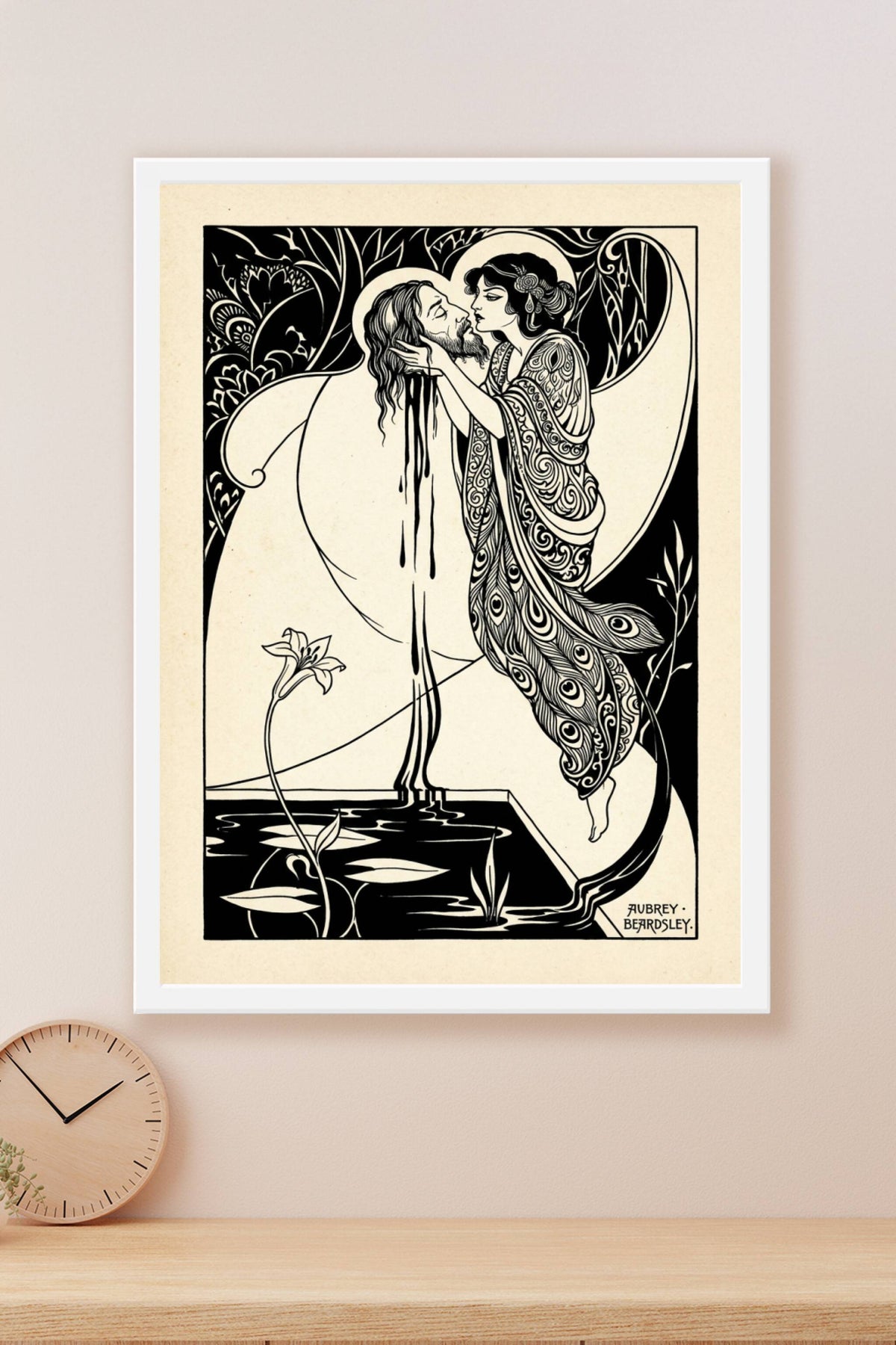 Affiche de Salomé, poster Art Nouveau