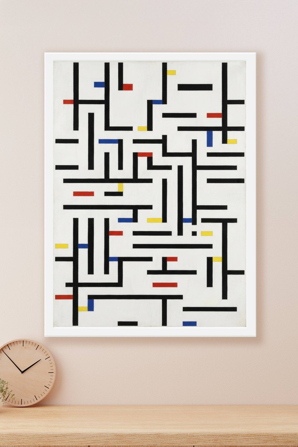 Affiche d'Art Abstrait, poster géométrique moderne