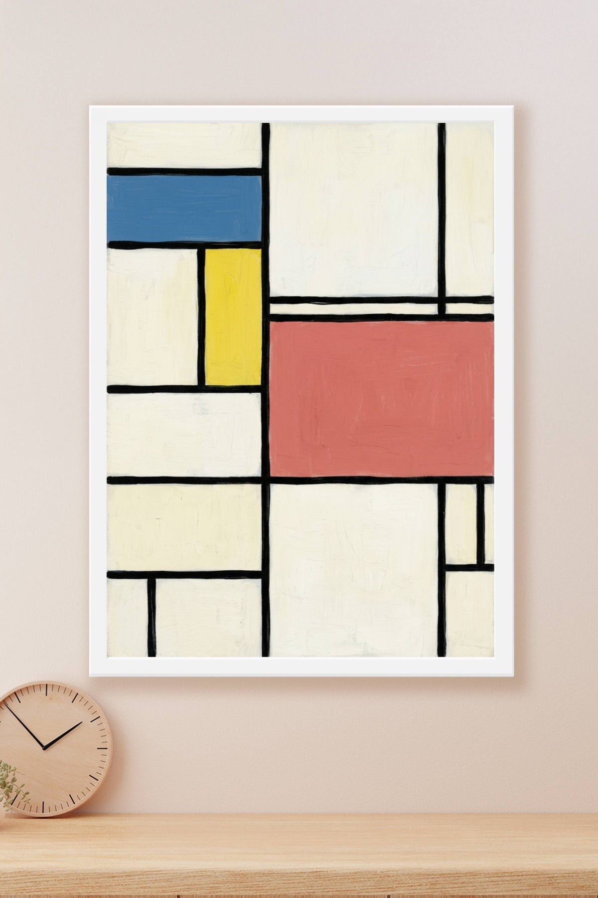 Affiche d'Art Abstrait, poster formes primaires