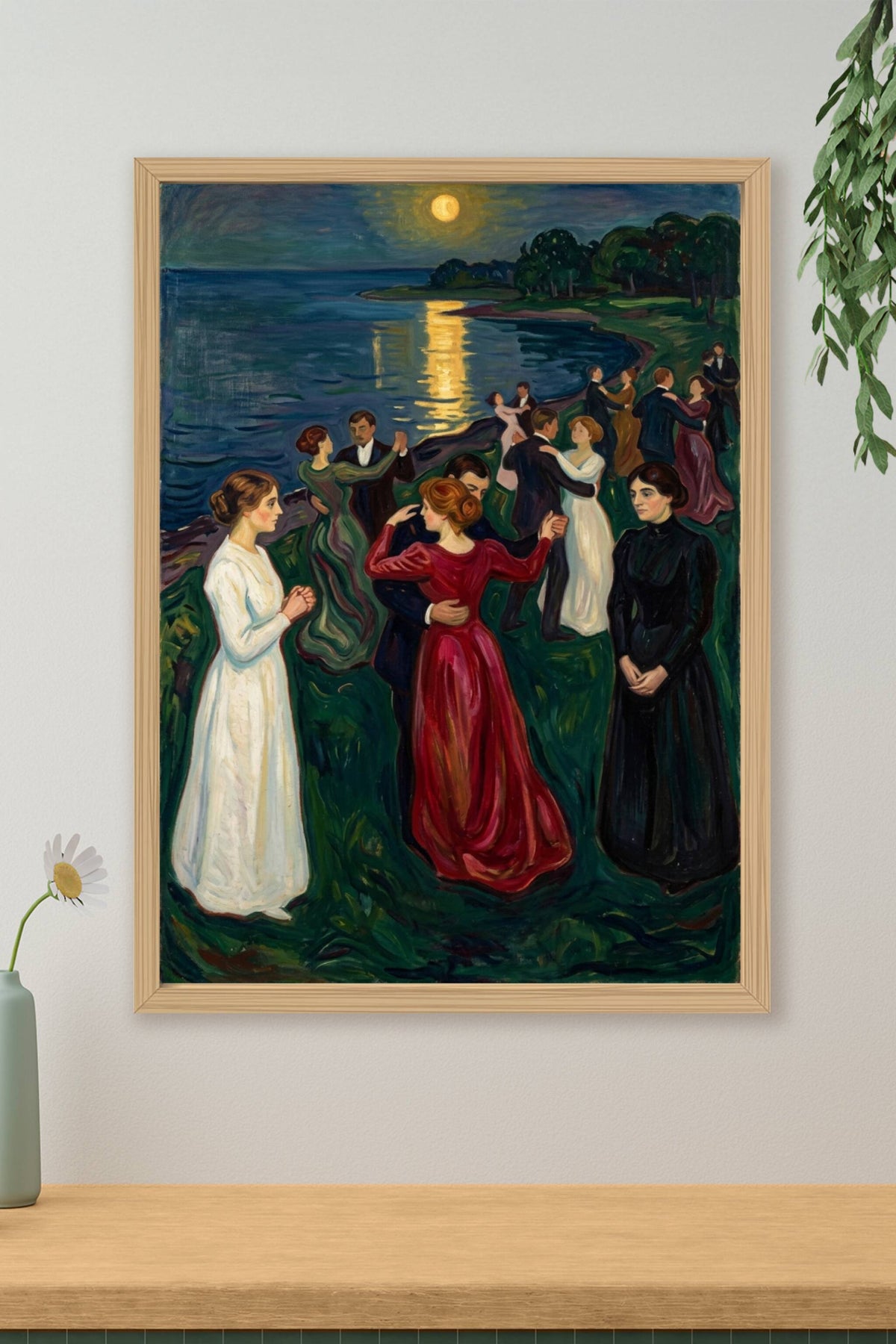 Affiche de la Danse de la vie, poster Munch