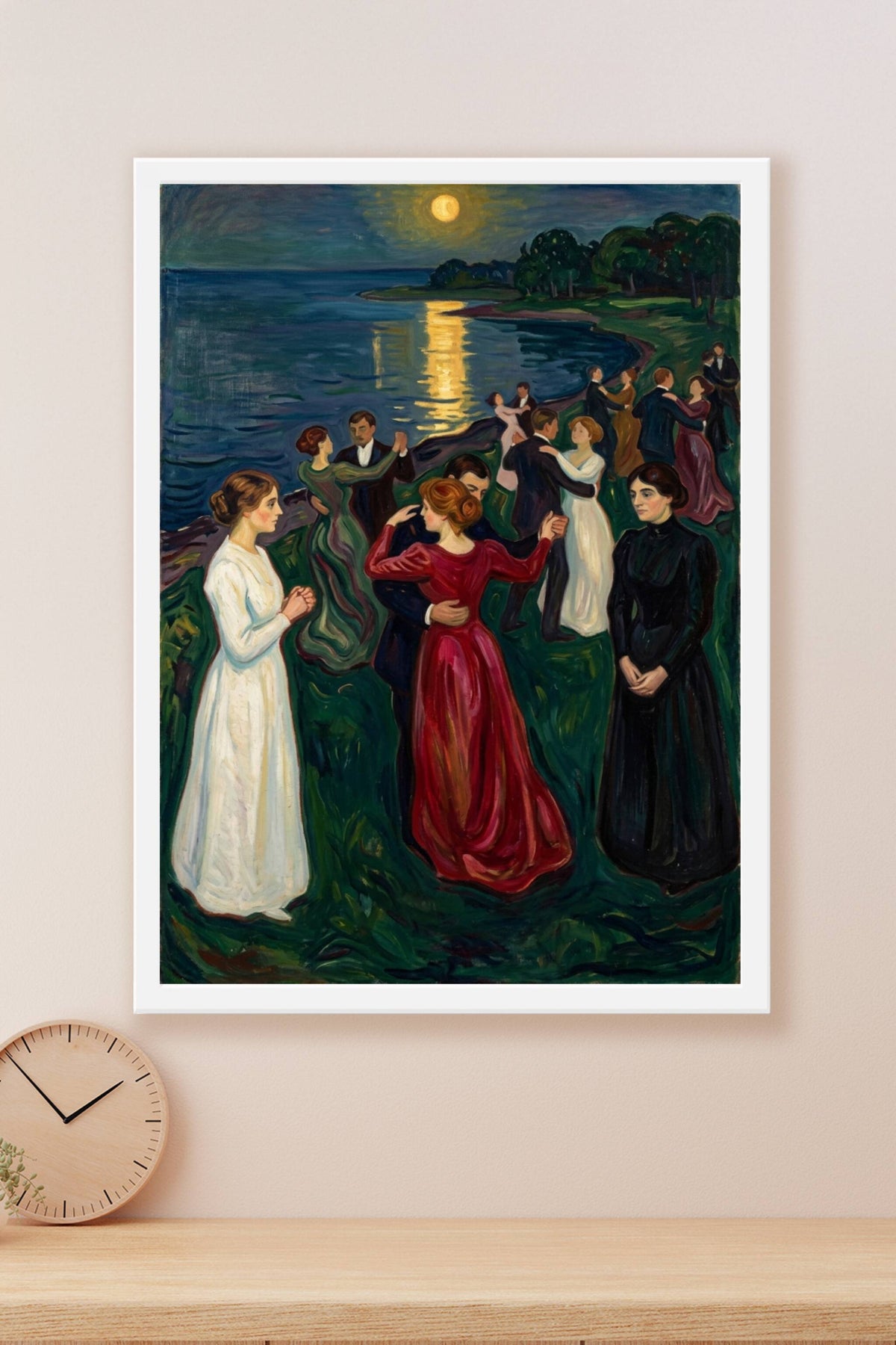 Affiche de la Danse de la vie, poster Munch