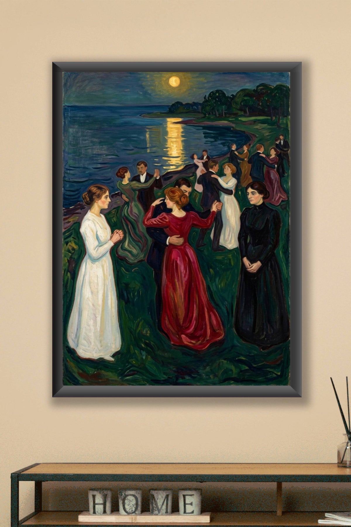 Affiche de la Danse de la vie, poster Munch