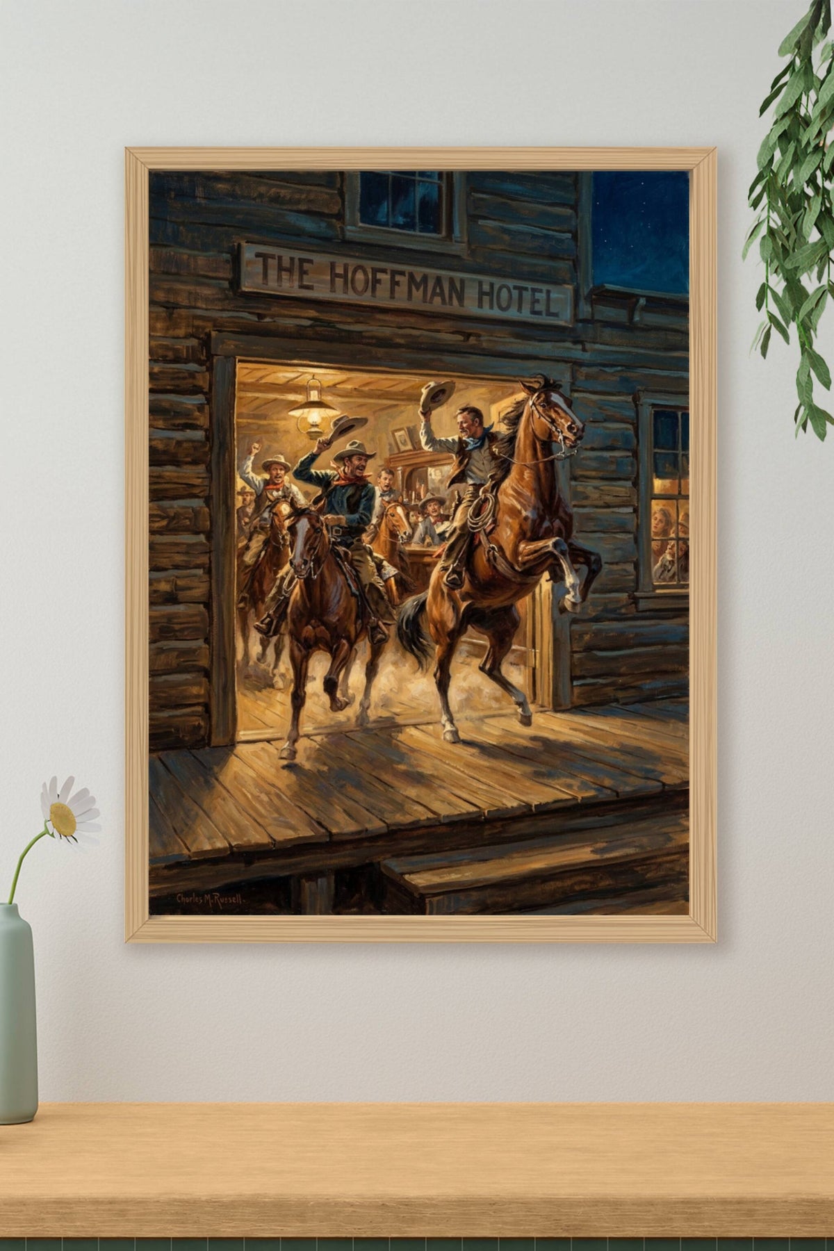 Affiche de Far West, poster Hoffman Hotel