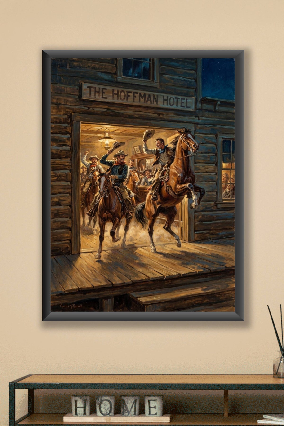Affiche de Far West, poster Hoffman Hotel