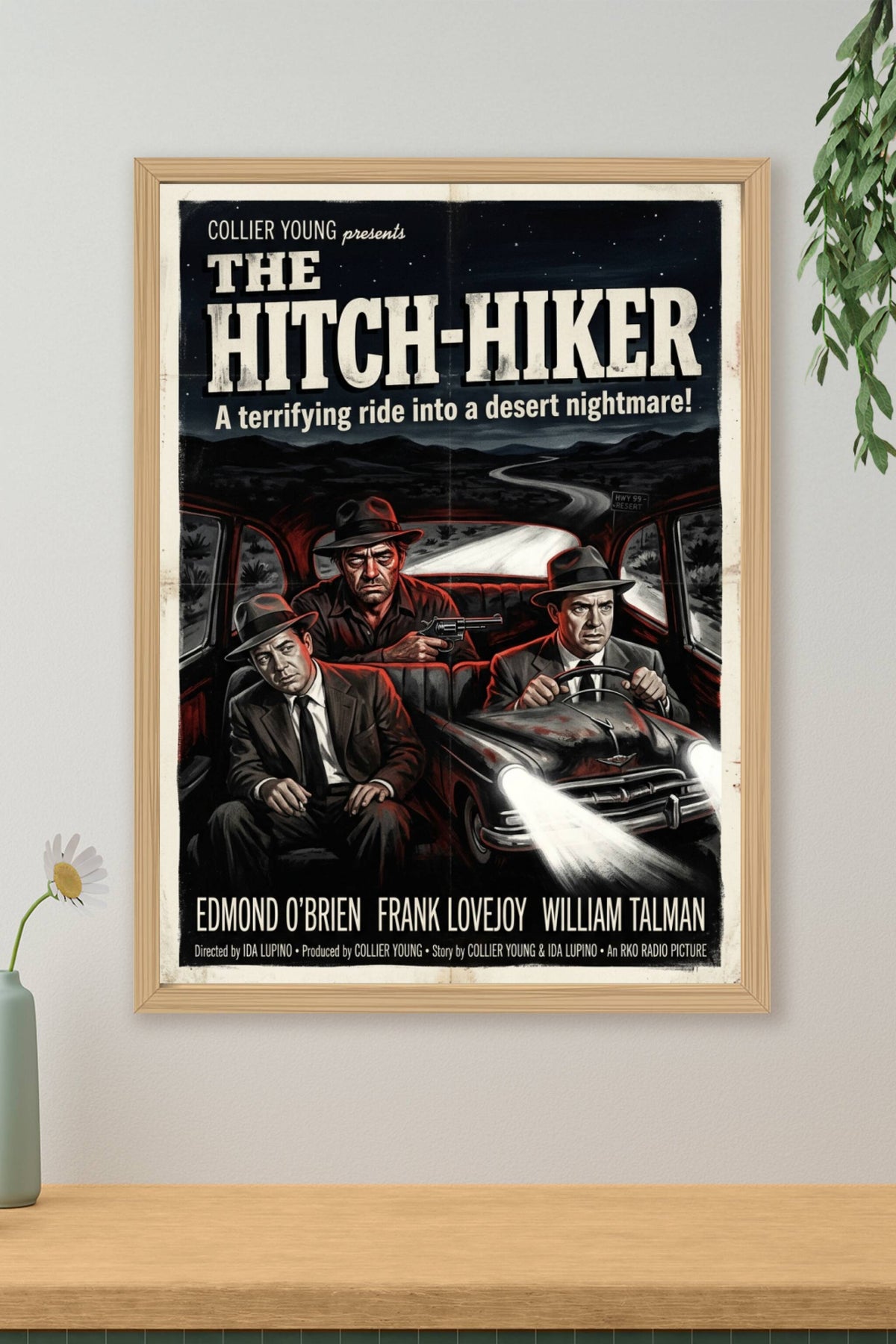 Affiche The Hitch-Hiker, poster film noir