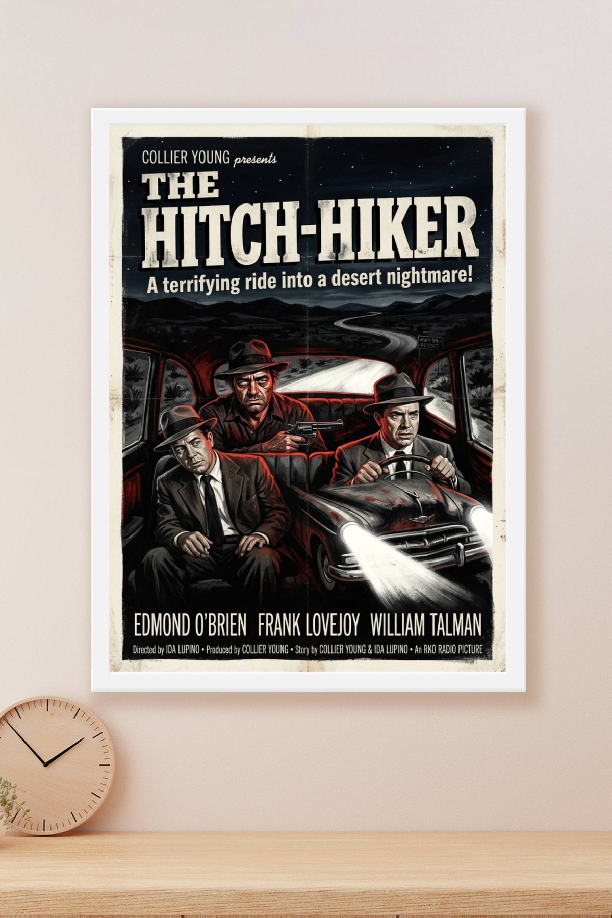Affiche The Hitch-Hiker, poster film noir