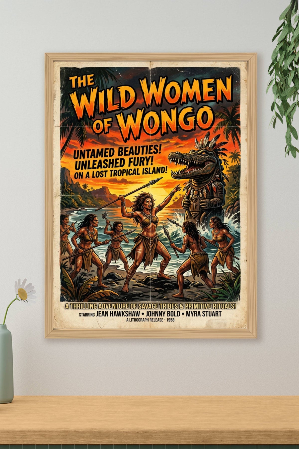 The Wild Women of Wongo (1958)