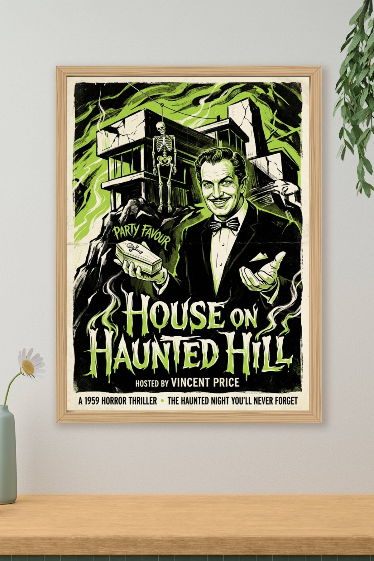 Affiche de House on Haunted Hill, film d'horreur