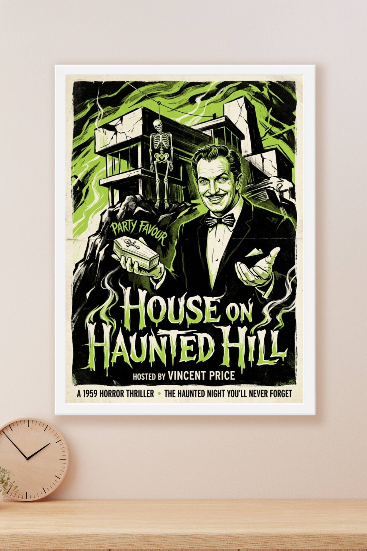 Affiche de House on Haunted Hill, film d'horreur