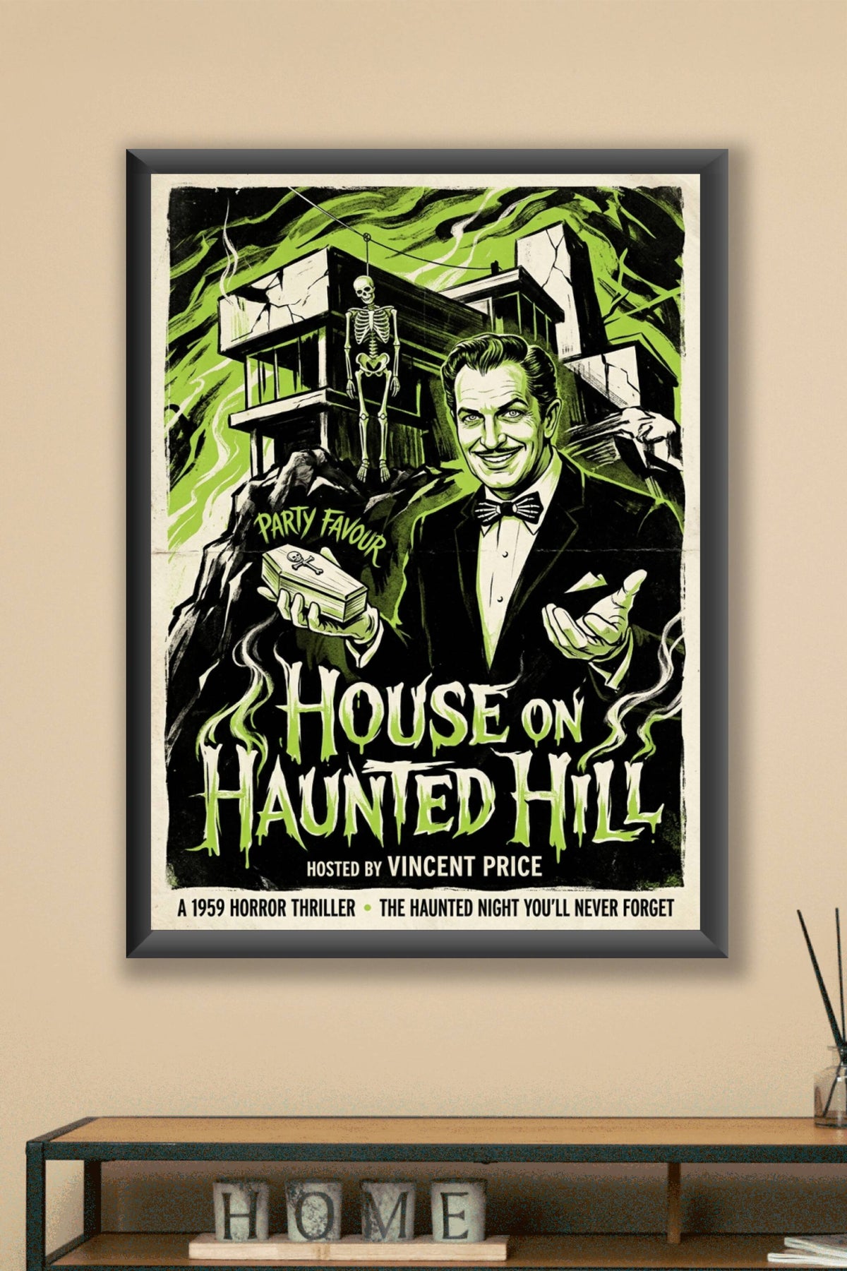 Affiche de House on Haunted Hill, film d'horreur