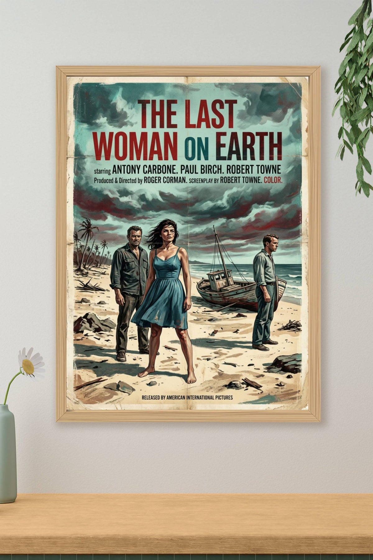 Affiche The Last Woman on Earth, poster de film