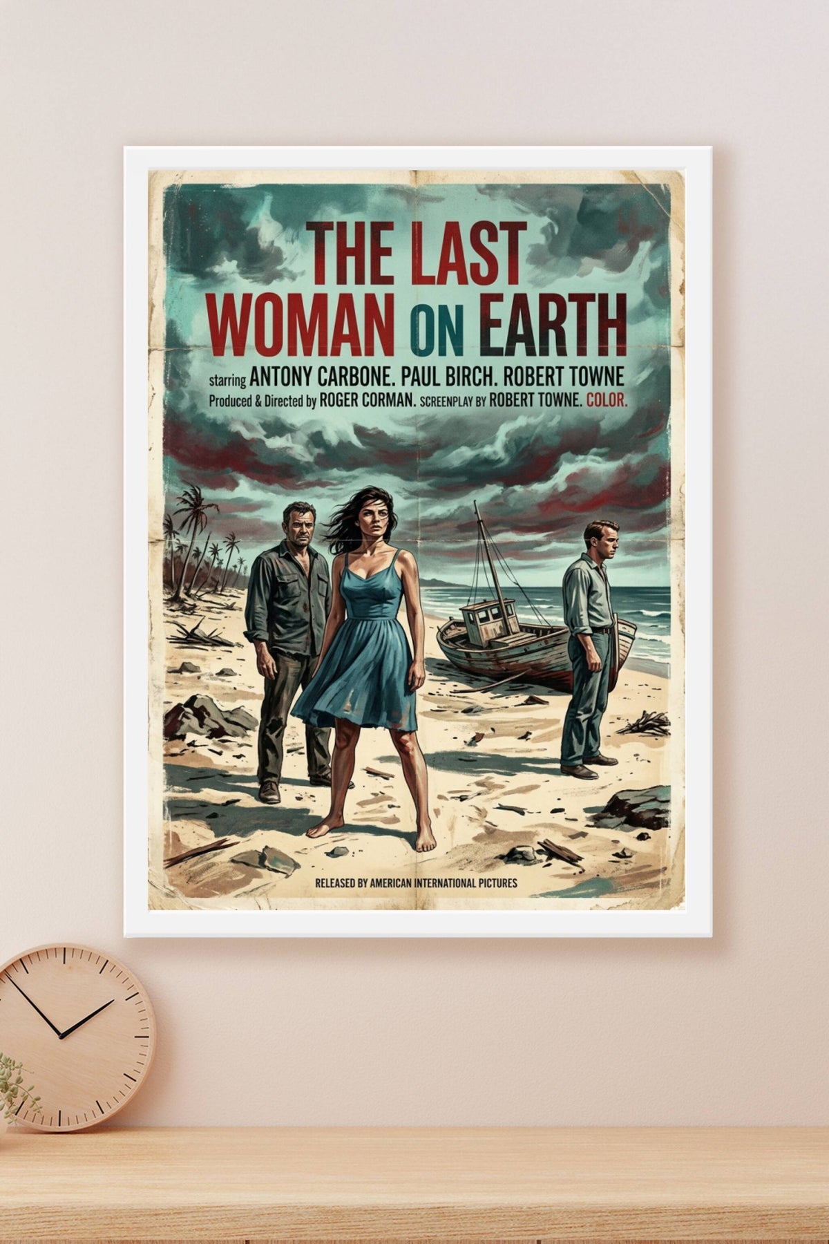 Affiche The Last Woman on Earth, poster de film