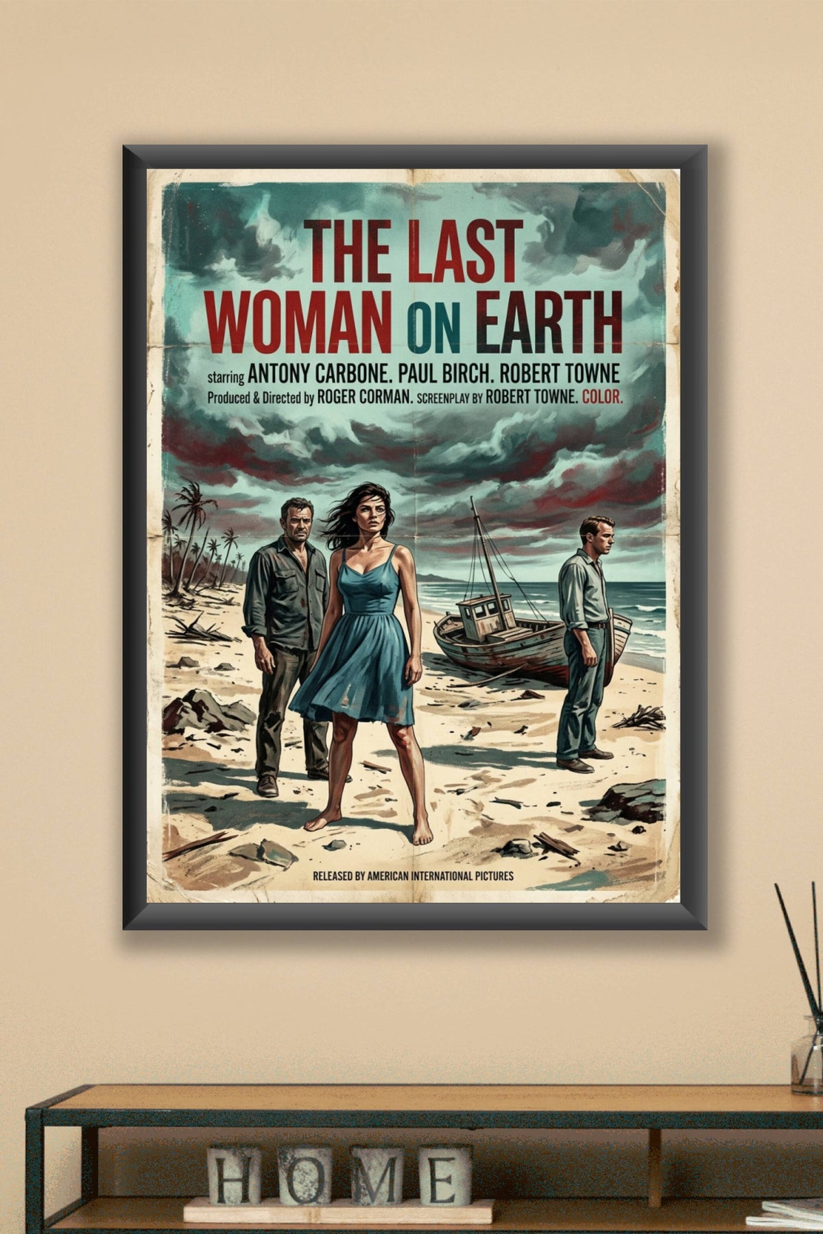 Affiche The Last Woman on Earth, poster de film