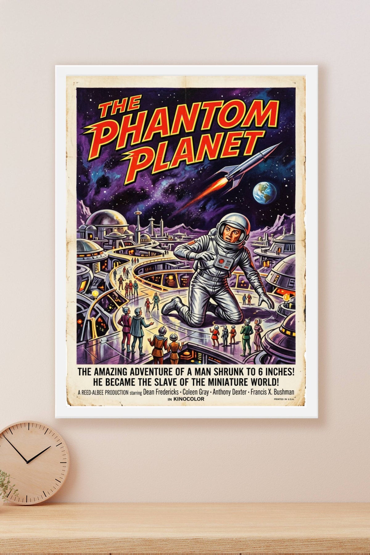 Affiche The Phantom Planet, poster science-fiction
