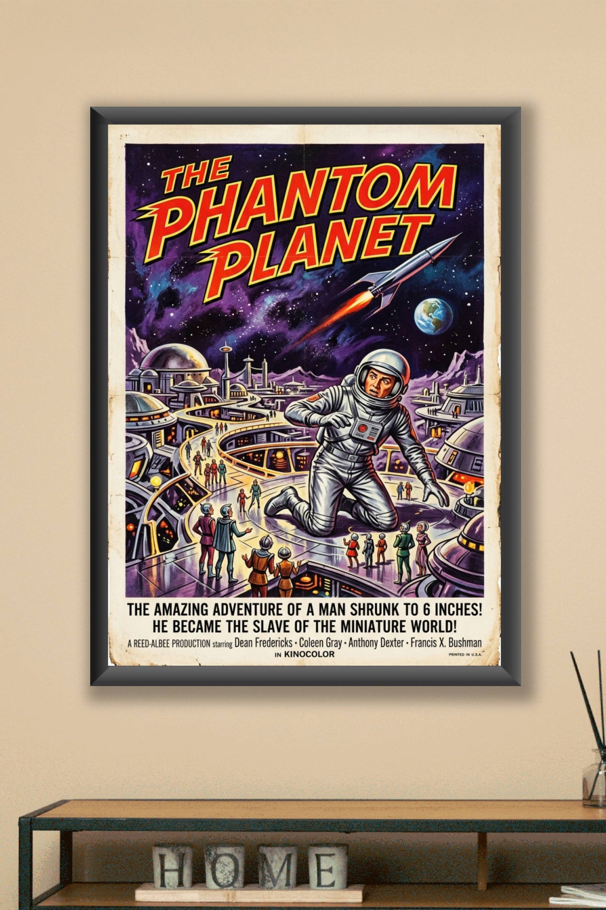 Affiche The Phantom Planet, poster science-fiction