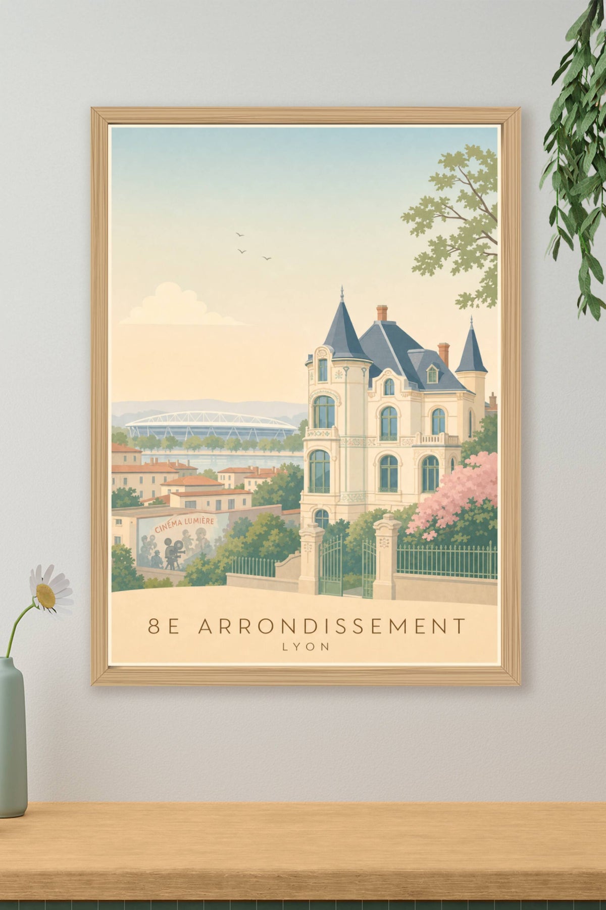 Affiche du 8e arrondissement de Lyon