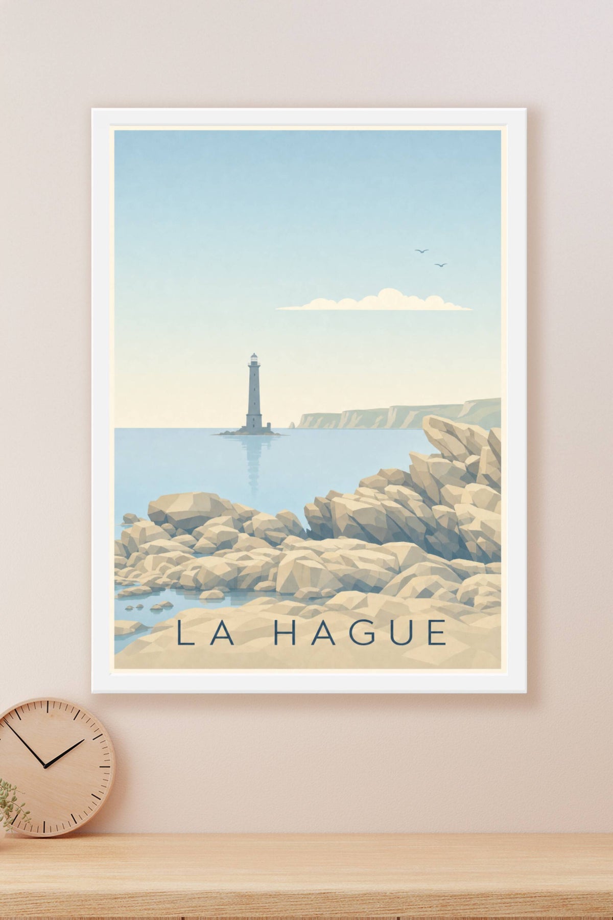 Affiche de La Hague, poster phare de Goury