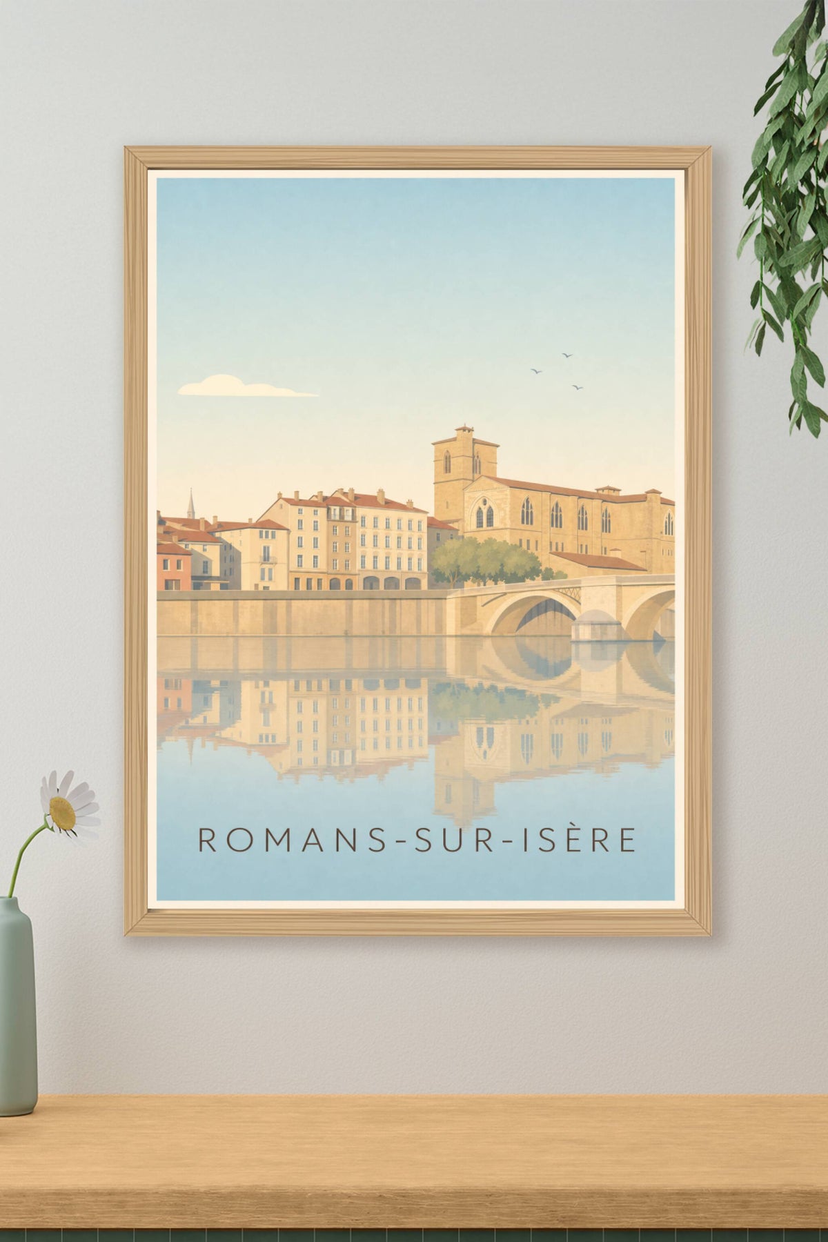 Affiche de Romans-sur-Isère, poster Drôme