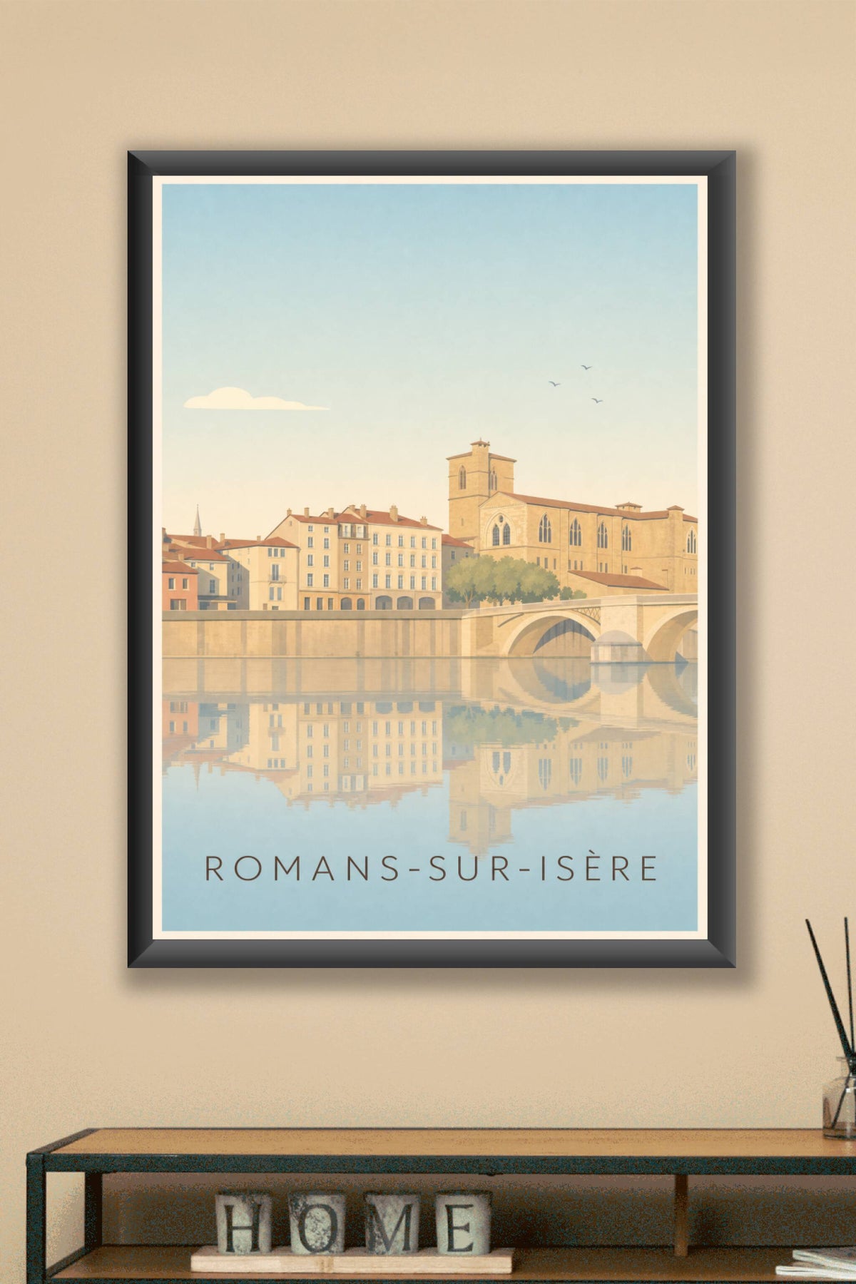 Affiche de Romans-sur-Isère, poster Drôme