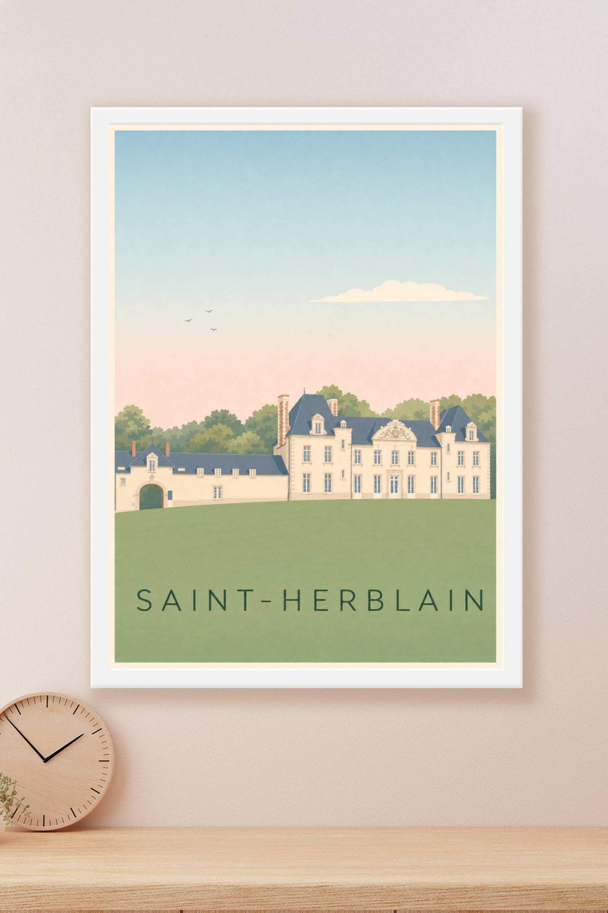 Affiche de Saint-Herblain, le Château de la Gournerie