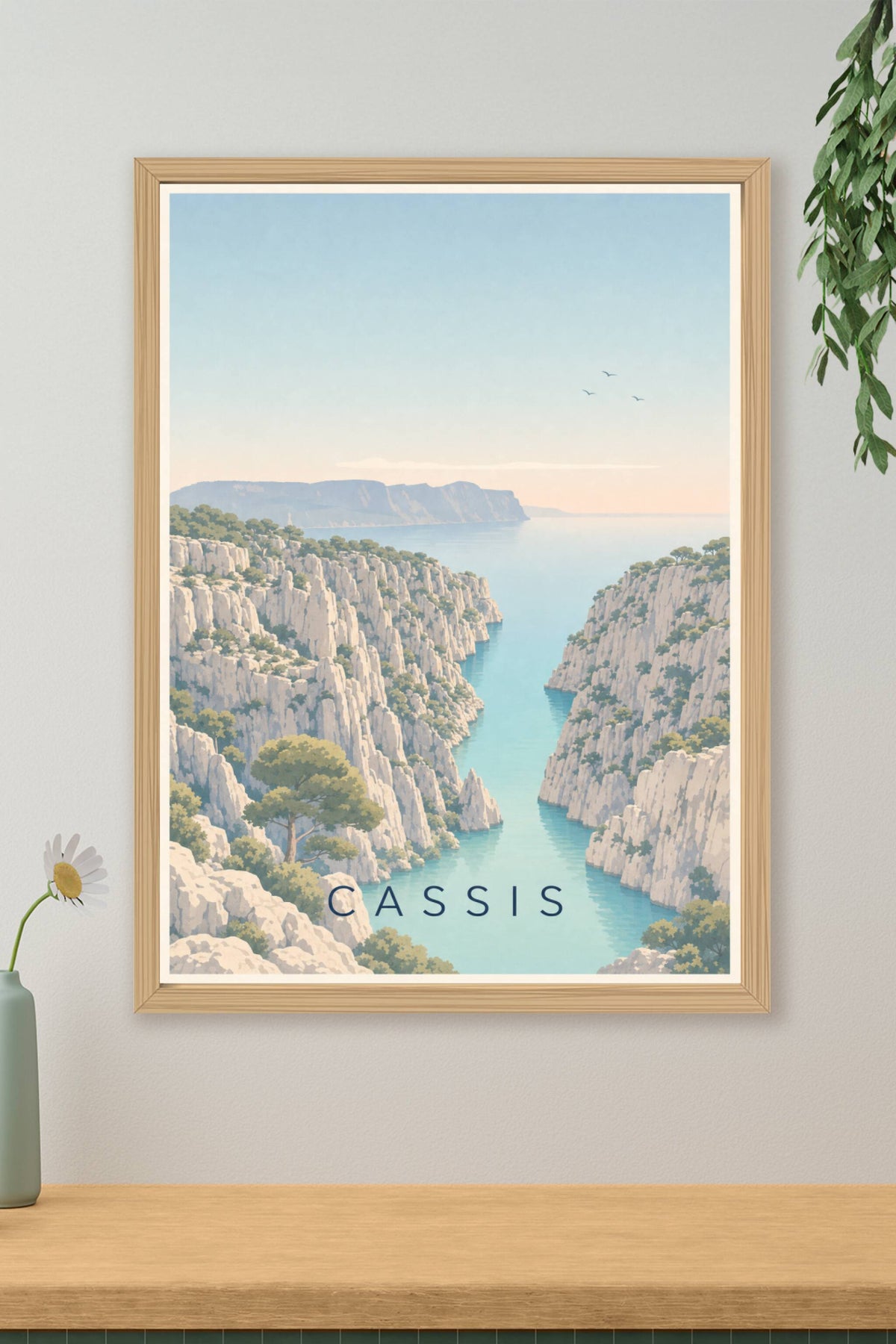 Affiche de Cassis, Calanque d'En-Vau