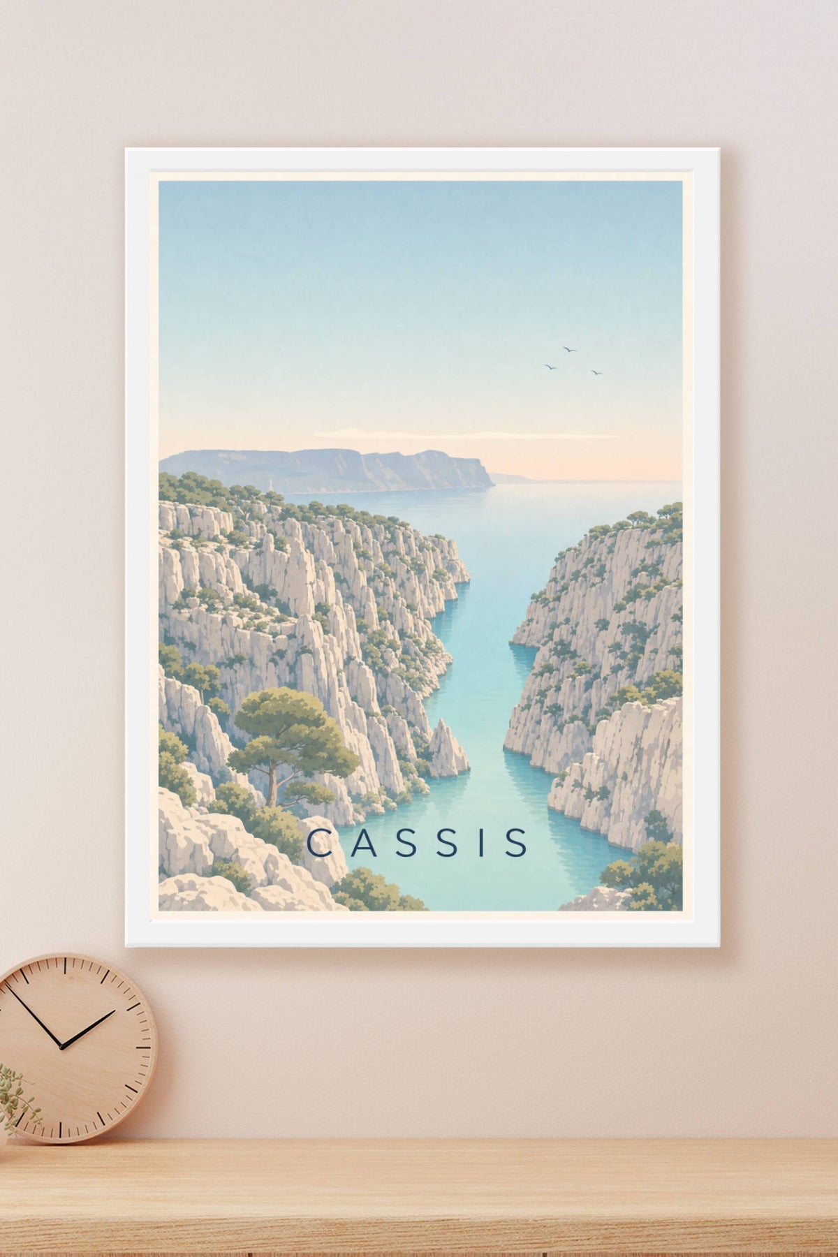 Affiche de Cassis, Calanque d'En-Vau