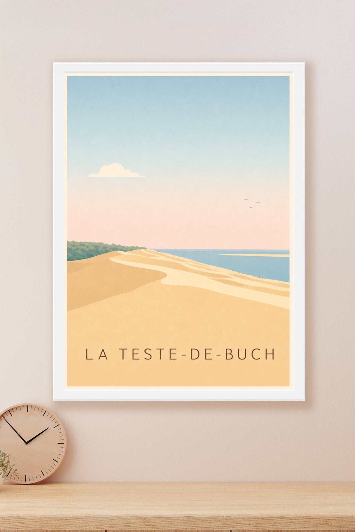 Affiche de La Teste-de-Buch, poster de la Dune du Pilat