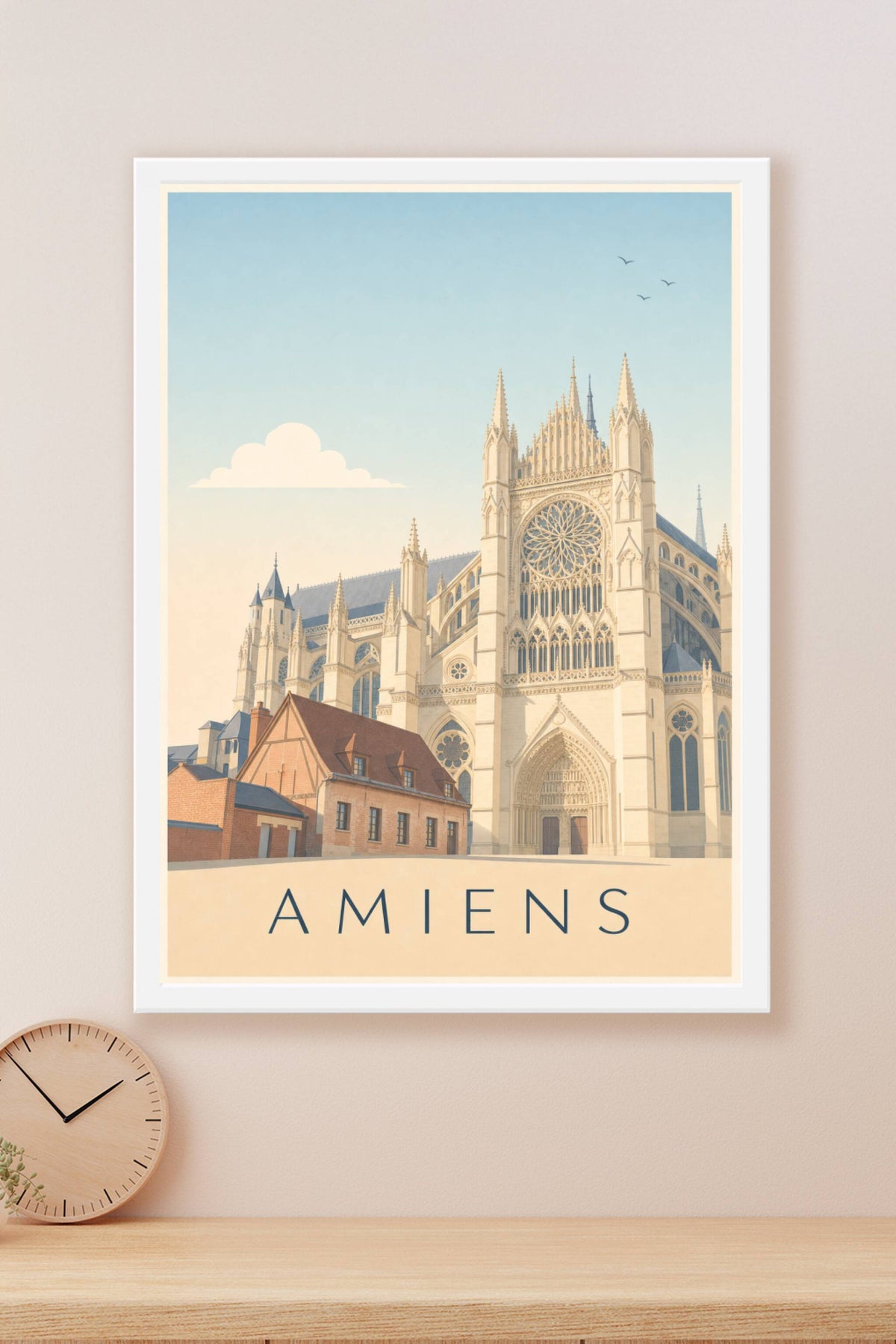 Affiche d'Amiens, Cathédrale gothique