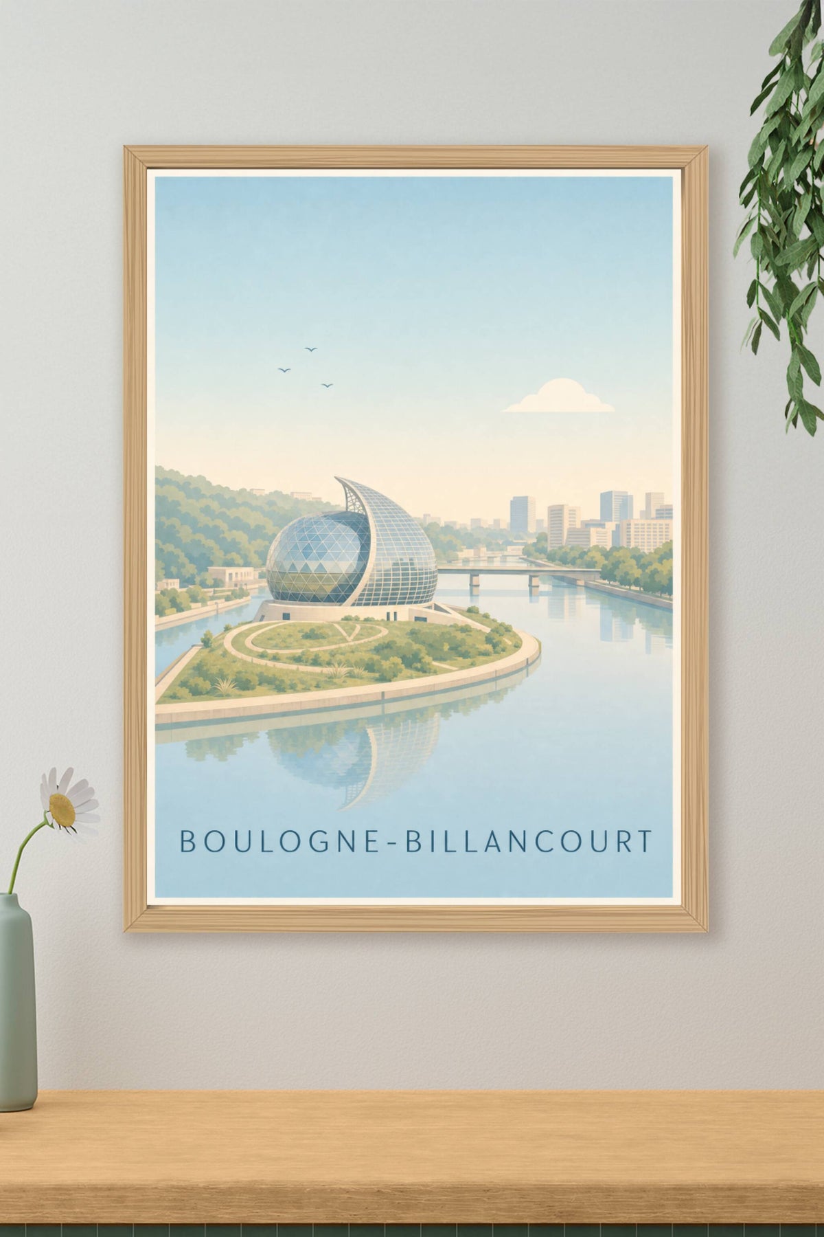 Affiche de Boulogne-Billancourt, La Seine Musicale