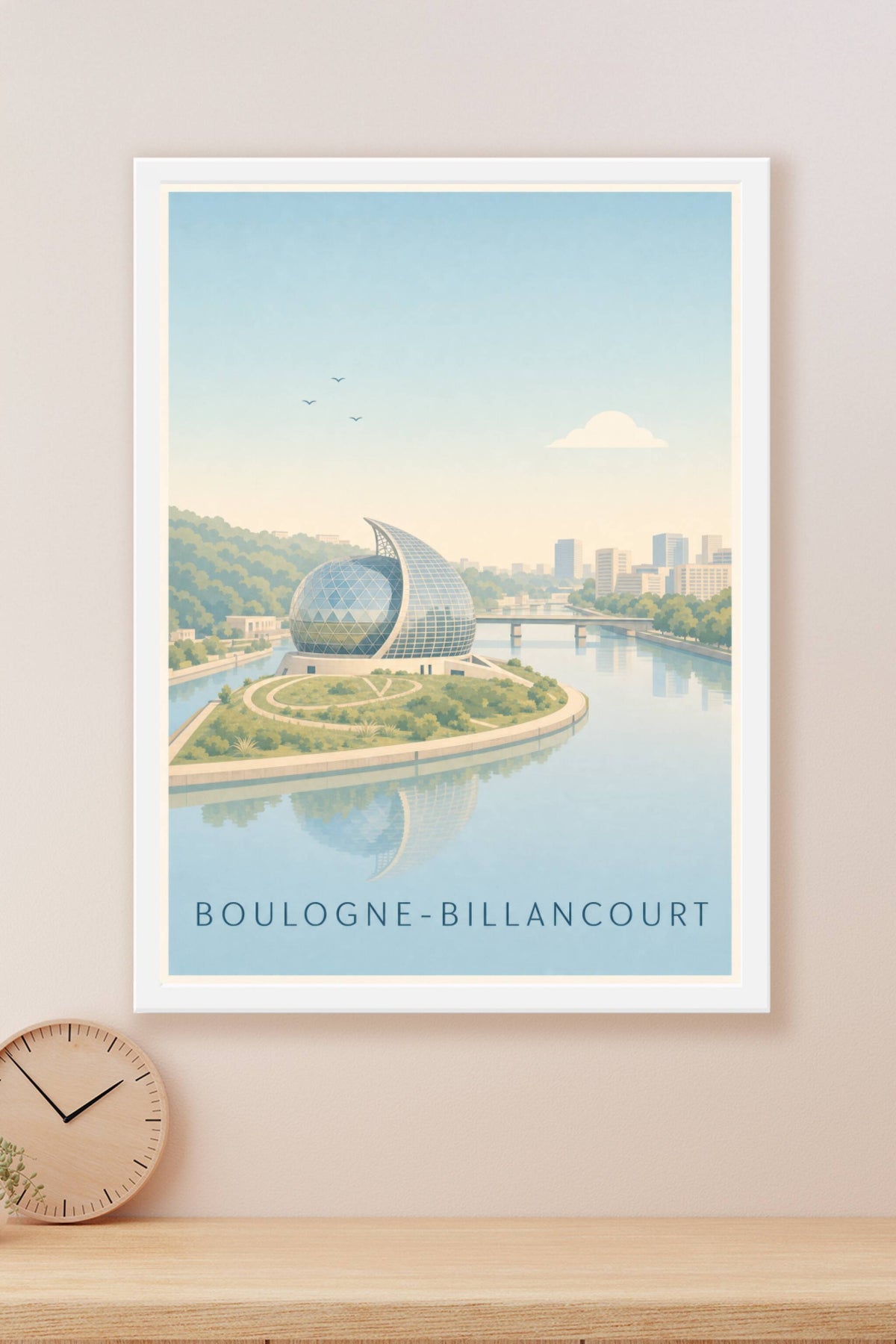 Affiche de Boulogne-Billancourt, La Seine Musicale