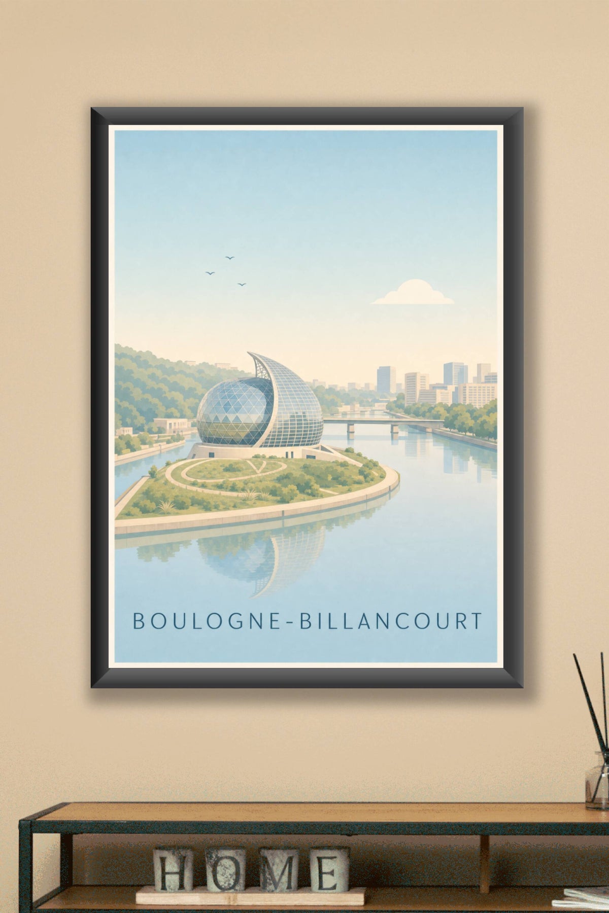 Affiche de Boulogne-Billancourt, La Seine Musicale