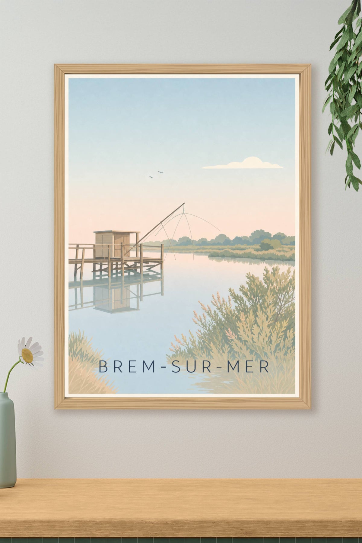 Affiche de Brem-sur-Mer