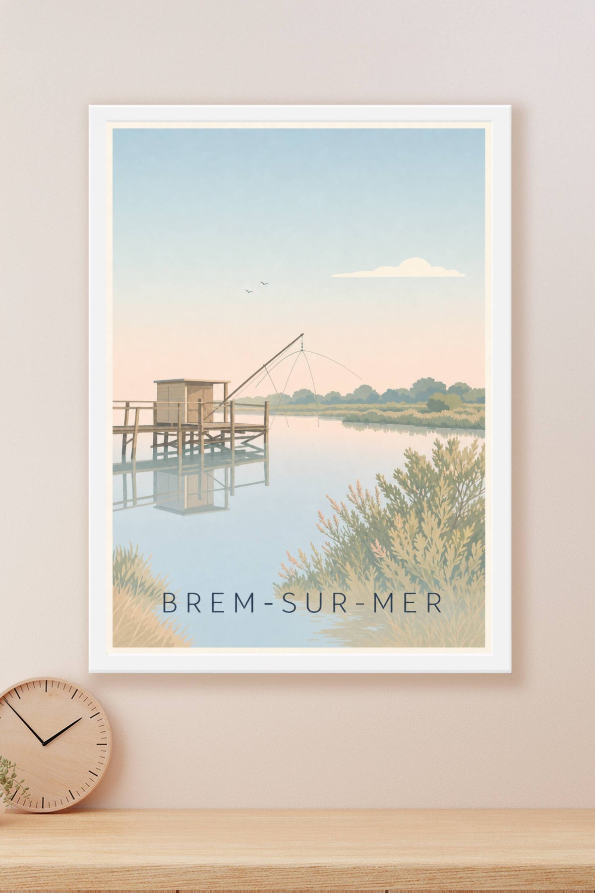Affiche de Brem-sur-Mer
