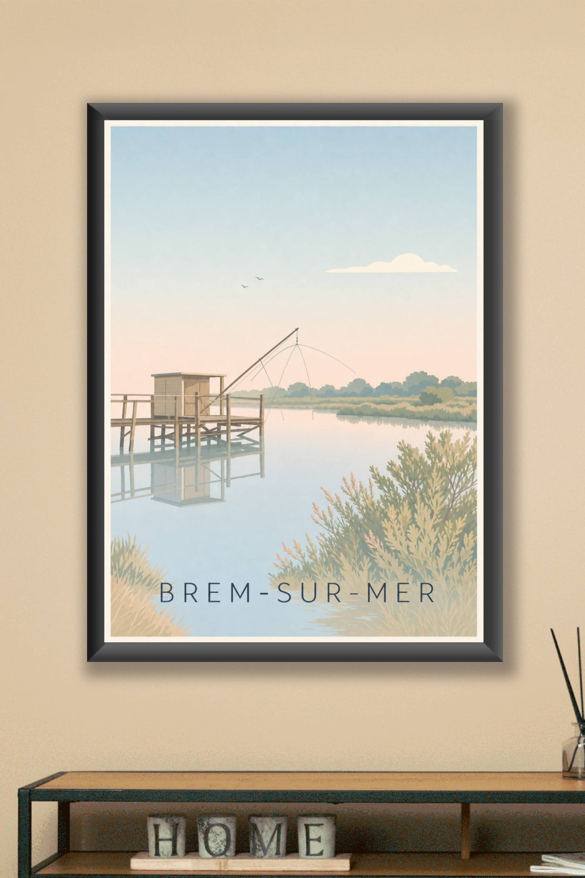 Affiche de Brem-sur-Mer