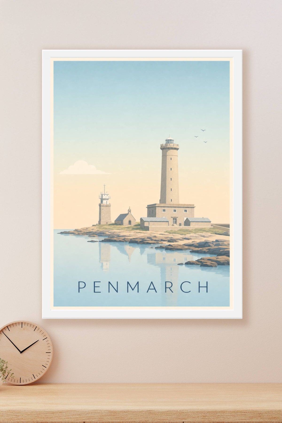 Affiche de Penmarch, le phare d'Eckmühl