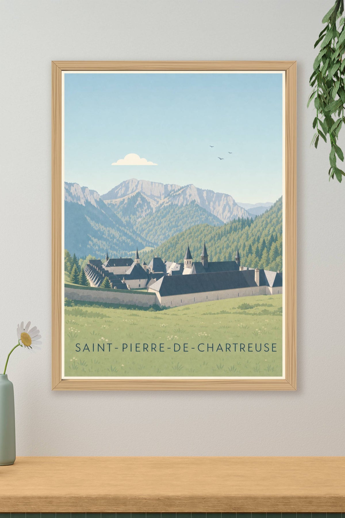 Affiche de Saint-Pierre-de-Chartreuse, le monastère