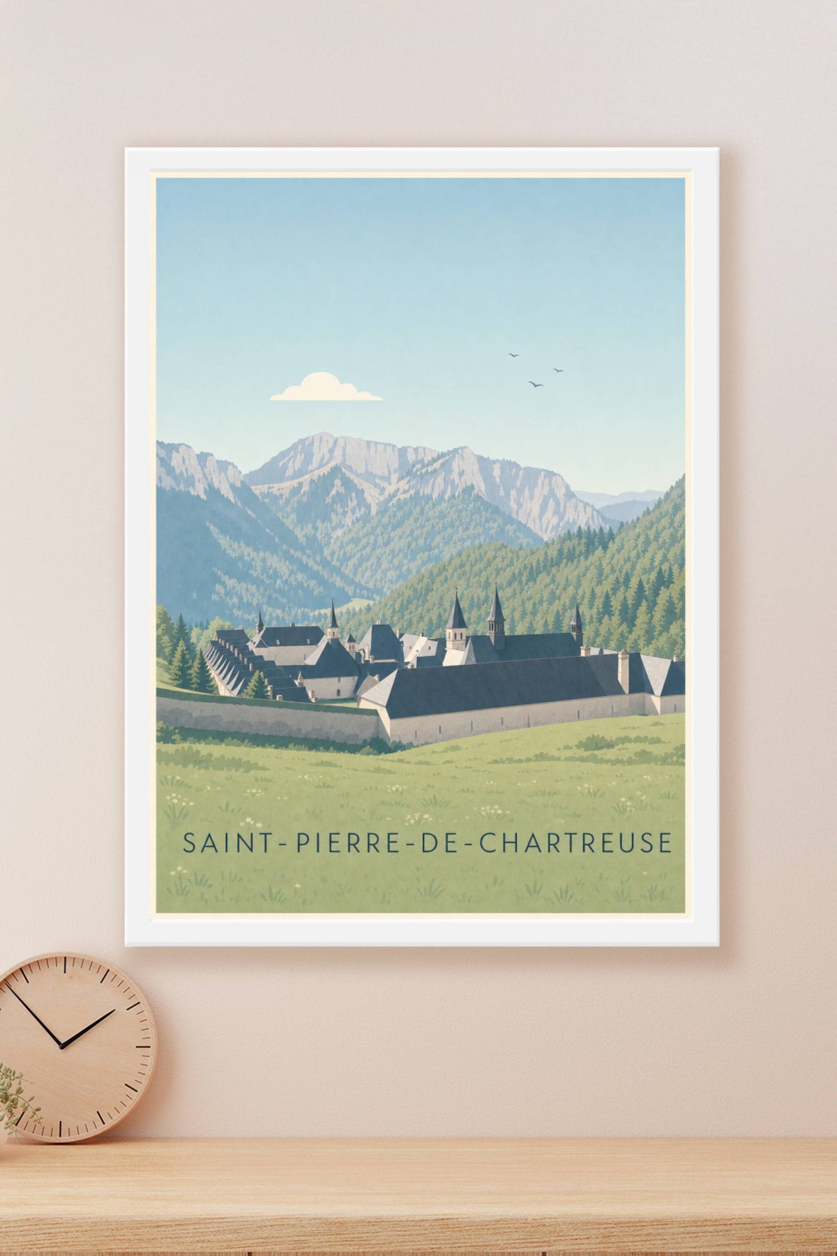 Affiche de Saint-Pierre-de-Chartreuse, le monastère
