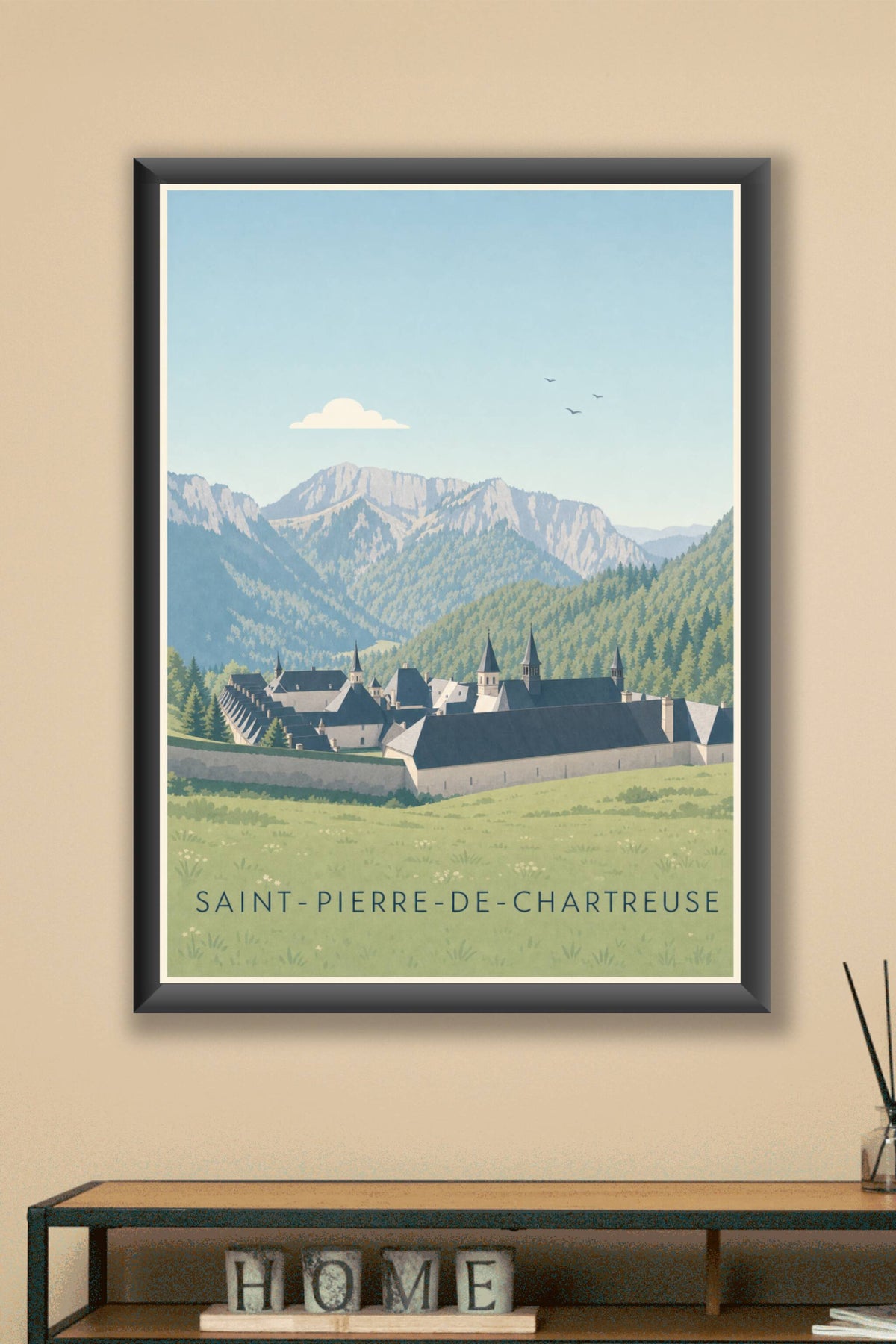 Affiche de Saint-Pierre-de-Chartreuse, le monastère