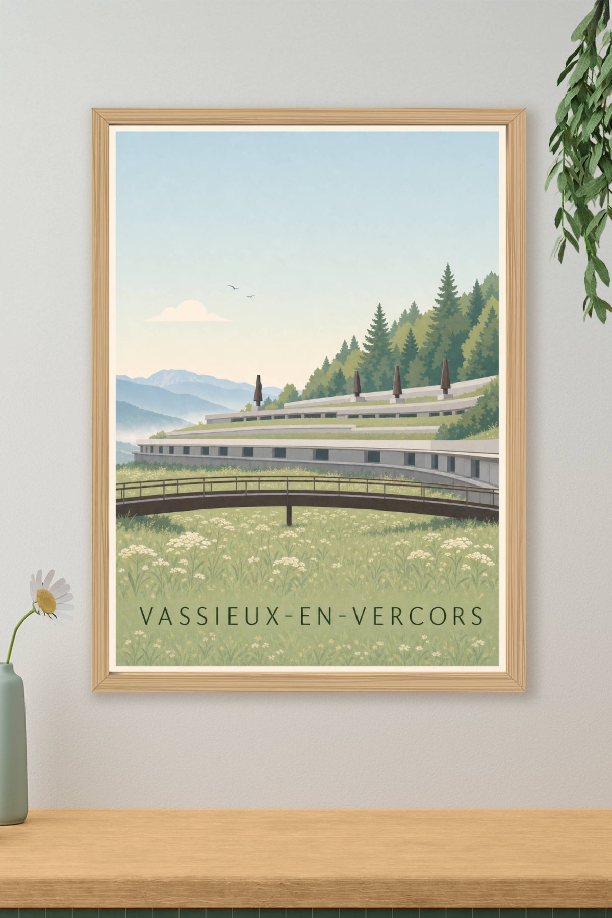 Affiche de Vassieux-en-Vercors, poster Mémorial