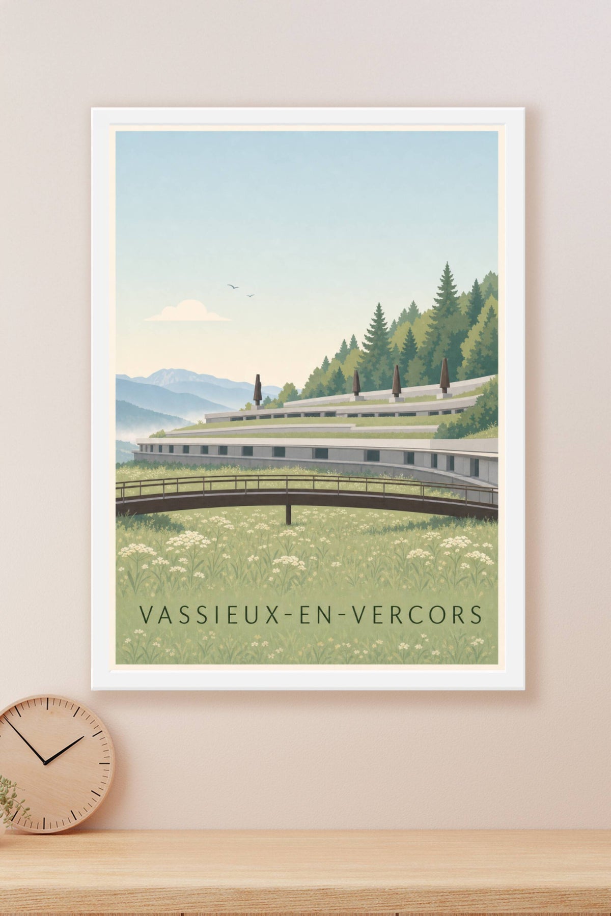 Affiche de Vassieux-en-Vercors, poster Mémorial