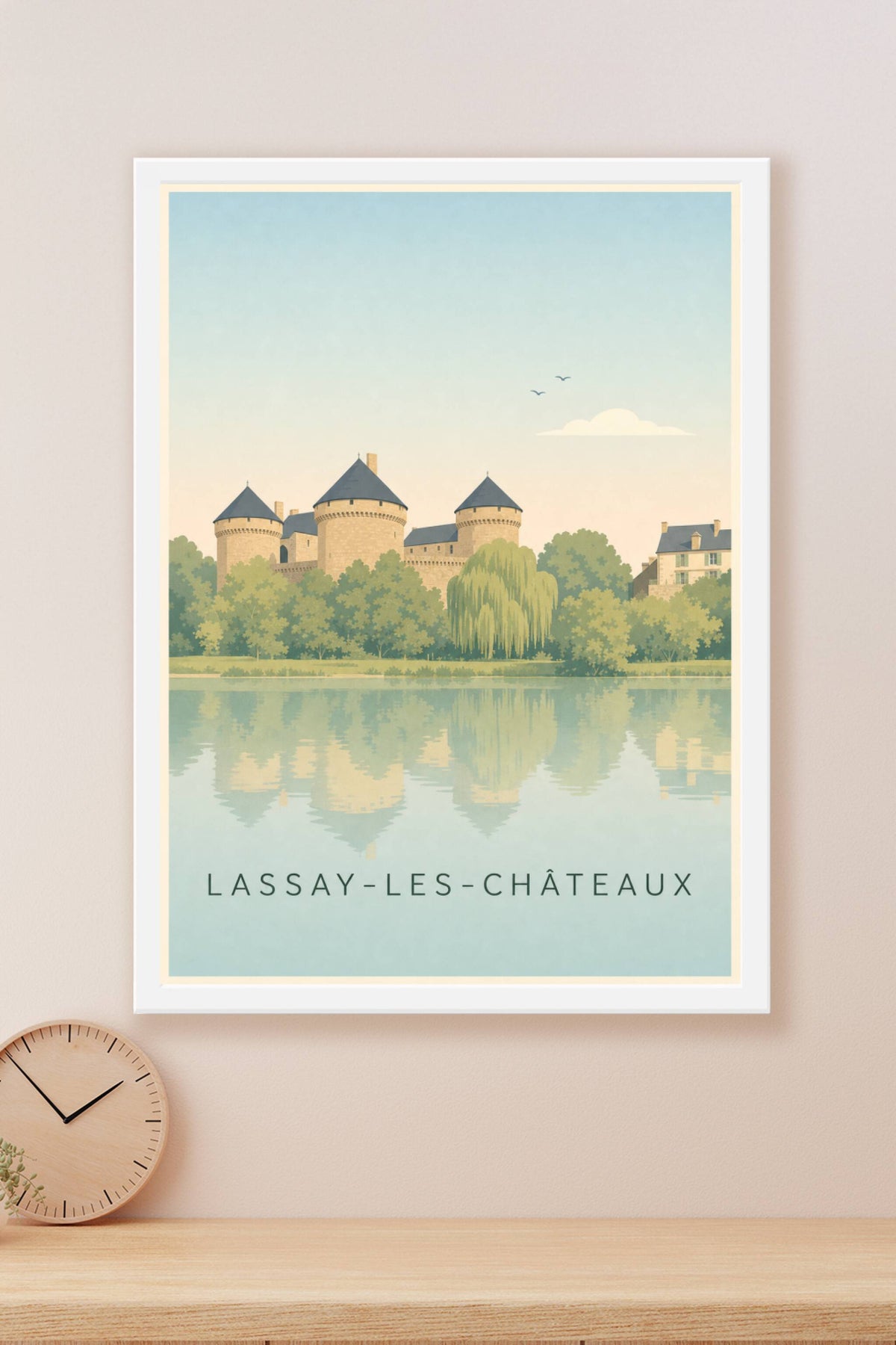 Affiche de Lassay-les-Châteaux, poster forteresse