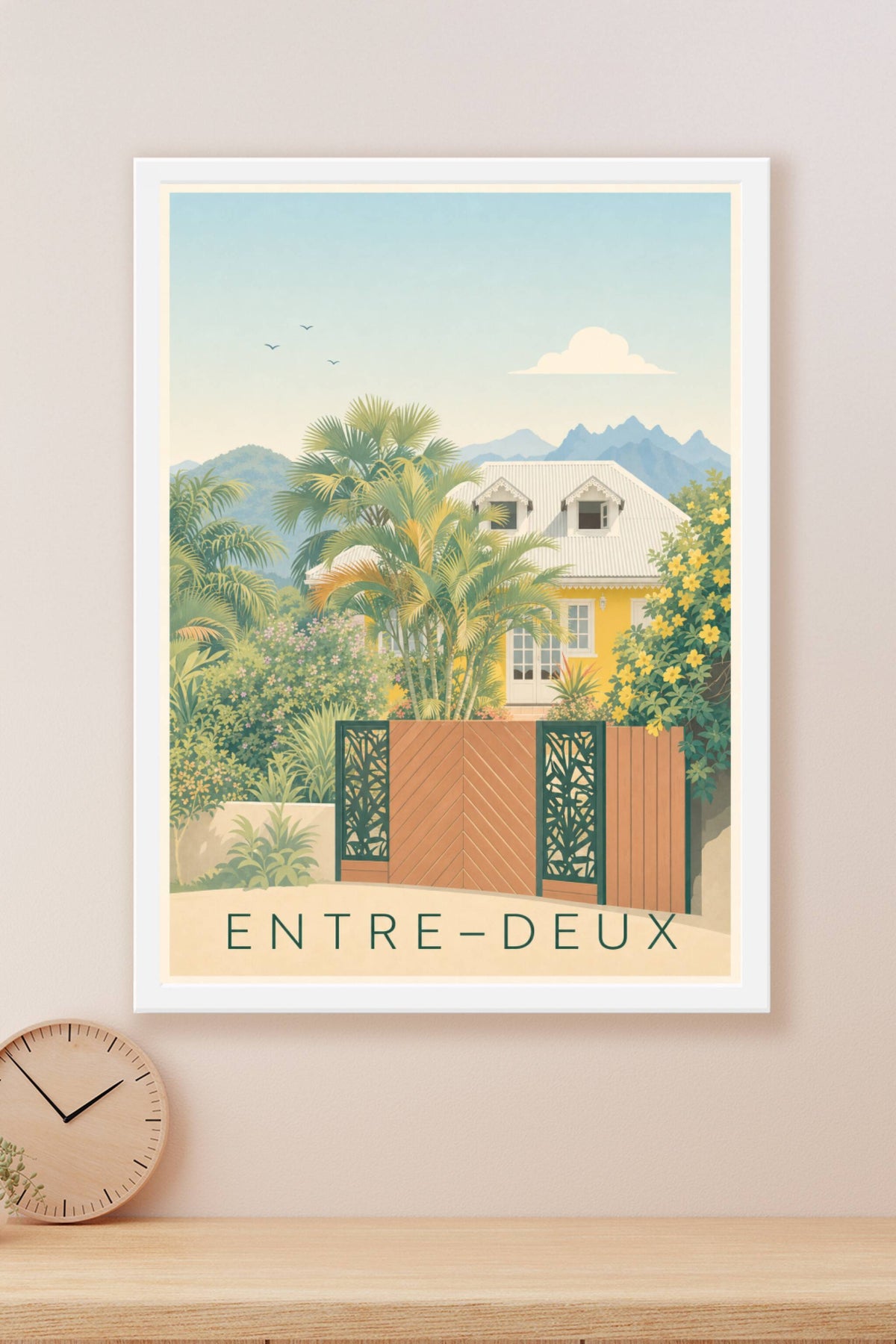 Affiche d'Entre-Deux, poster de La Réunion