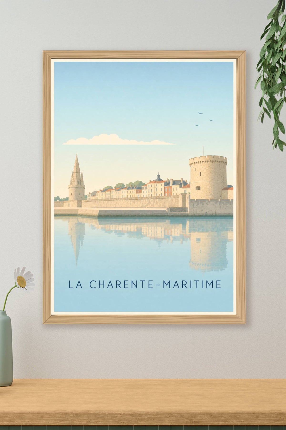 Affiche de la Charente-Maritime, poster La Rochelle