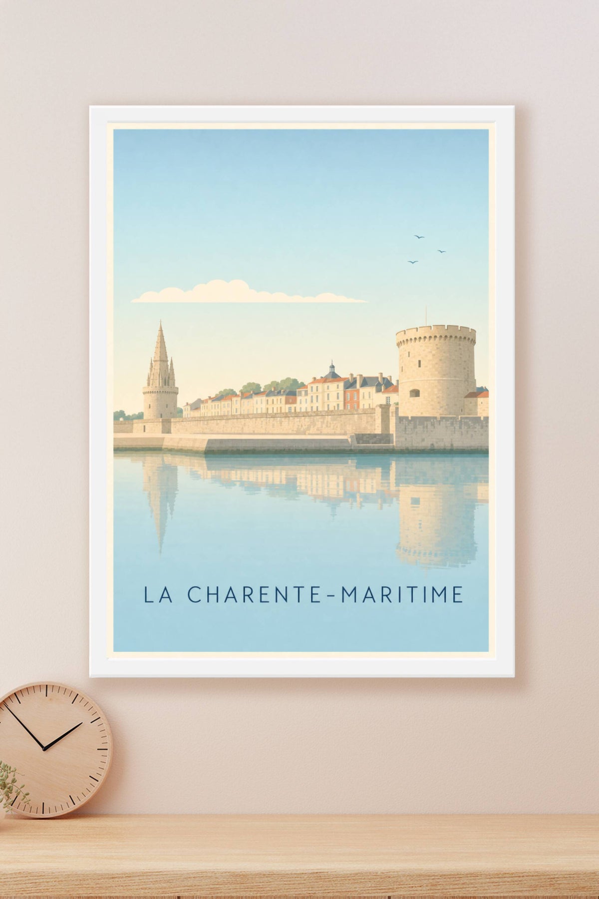 Affiche de la Charente-Maritime, poster La Rochelle