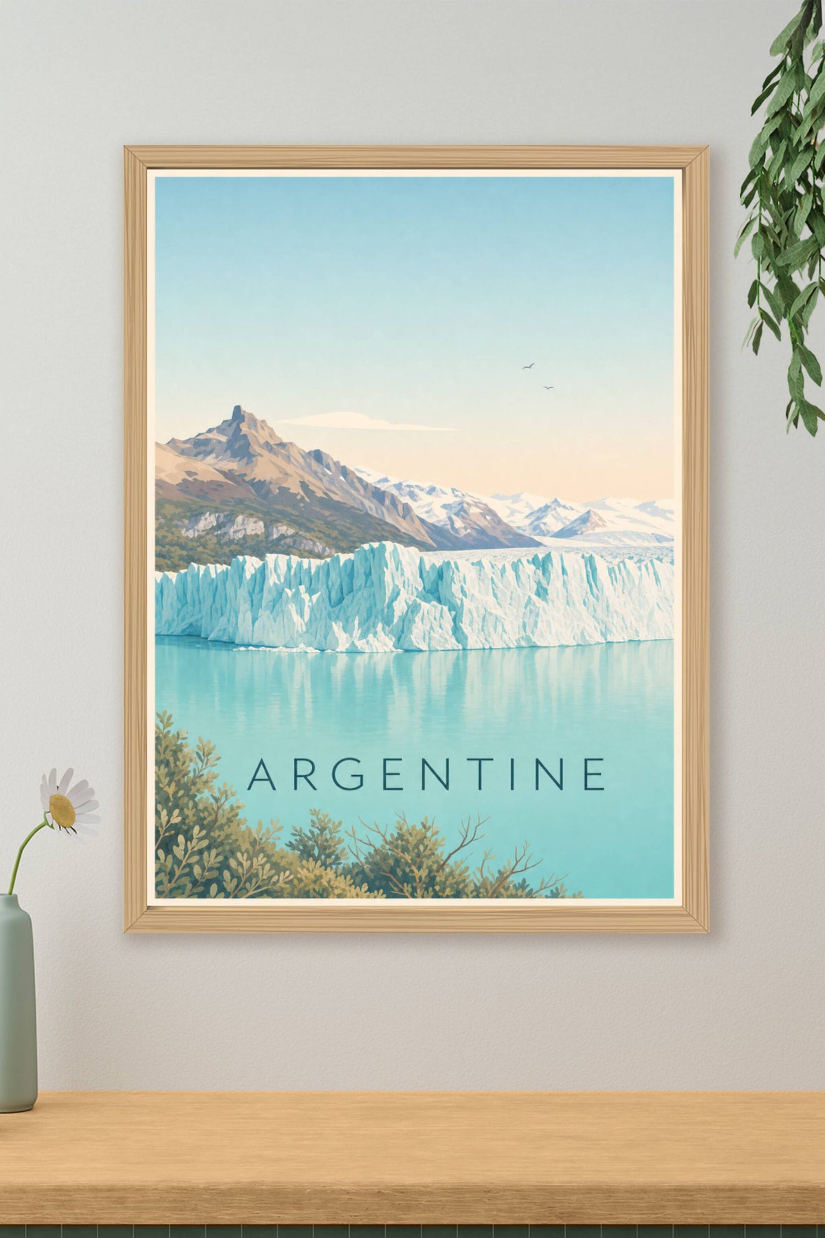 Affiche d'Argentine, poster phare Les Éclaireurs