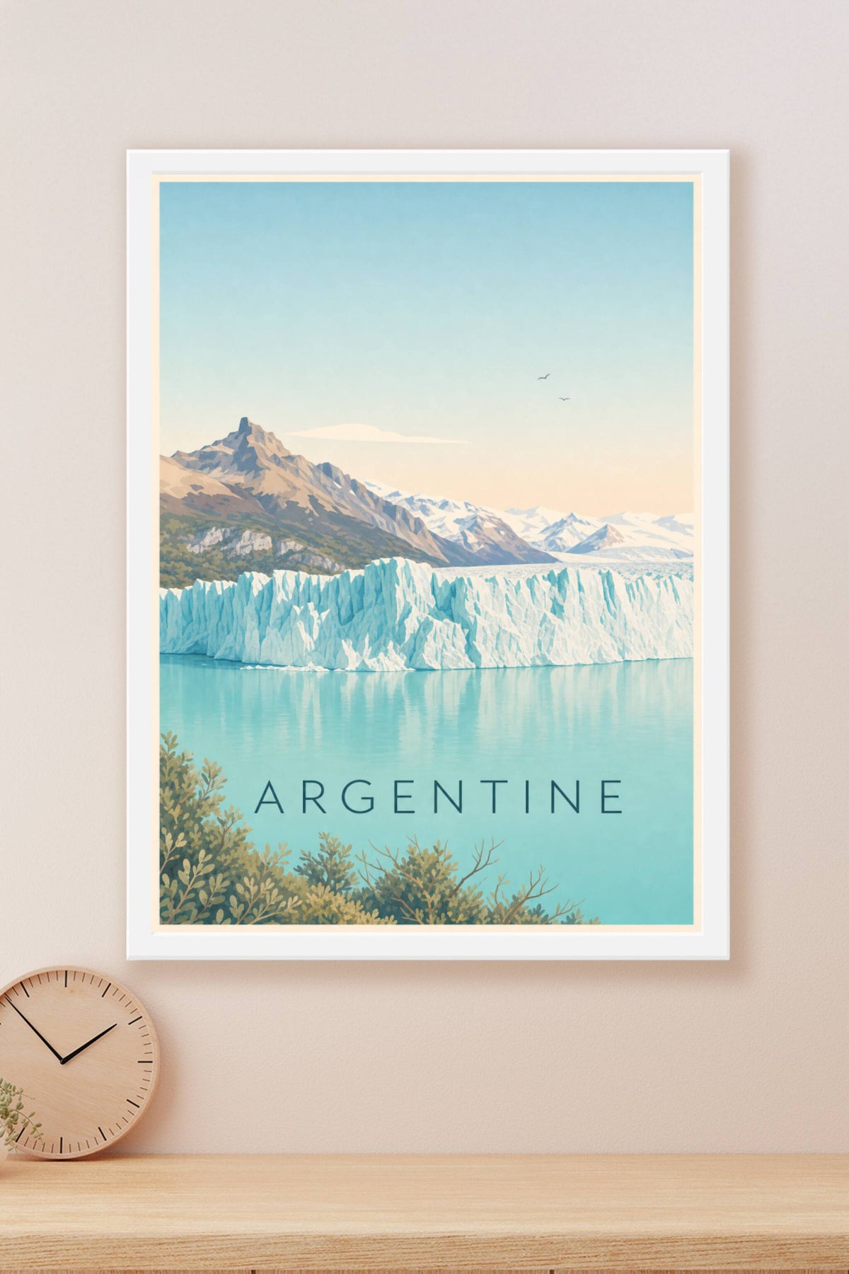 Affiche d'Argentine, poster phare Les Éclaireurs