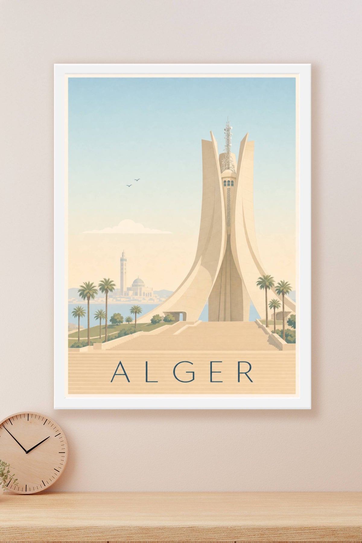 Affiche d'Alger, Mémorial du Martyr